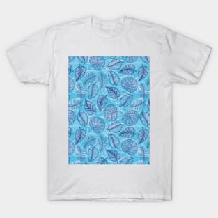 Leaf Line Art T-Shirt